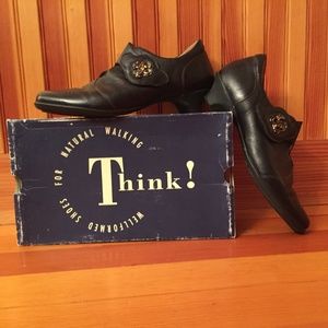 Think! Black Pump with Bead Embellishment - 11/42